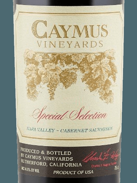 Caymus Special Selection Cabernet Sauvignon (Napa Valley)