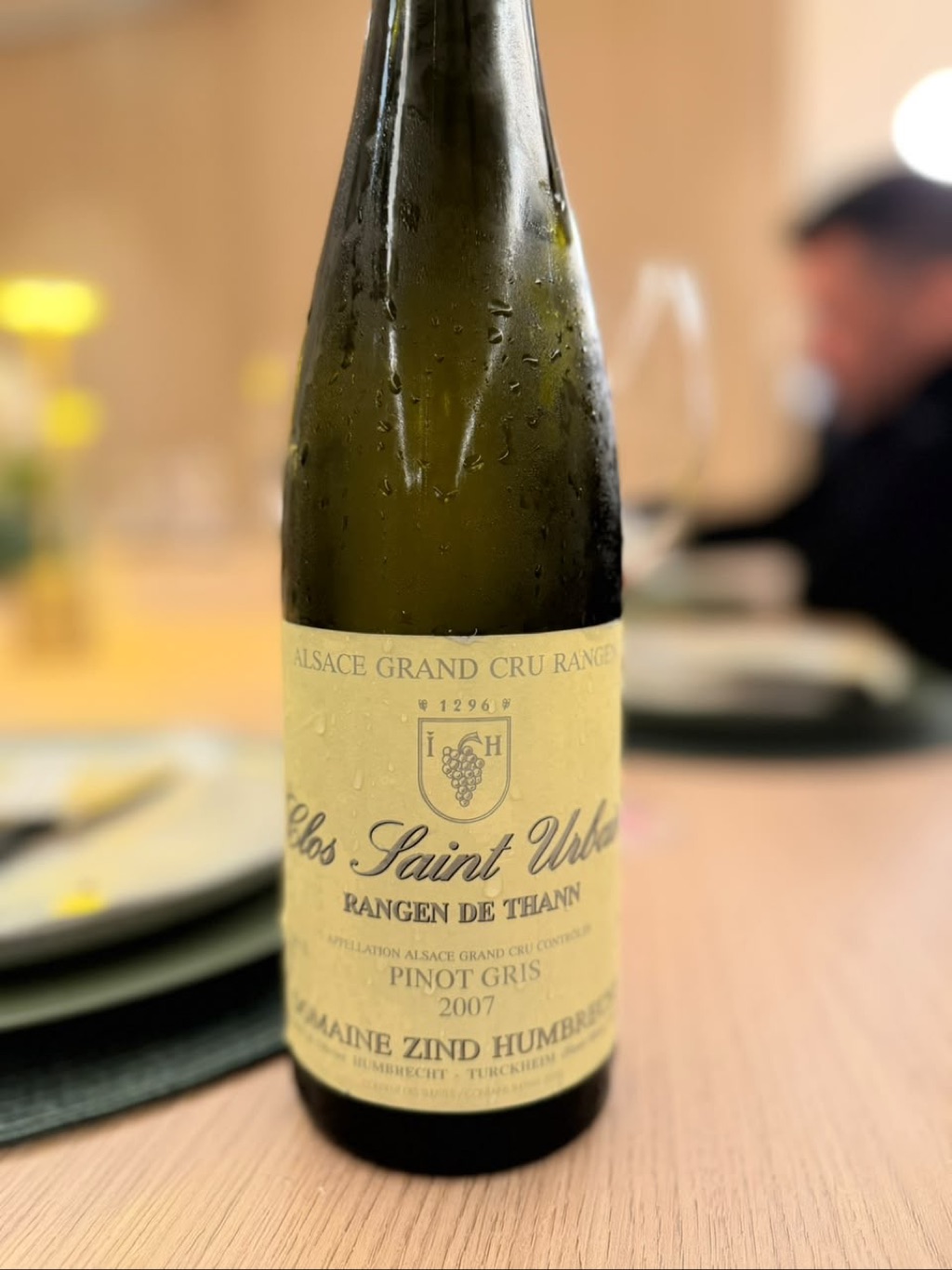 Domaine Zind-Humbrecht Clos Saint Urbain Rangen de Thann Grand Cru Pinot Gris (Alsace)