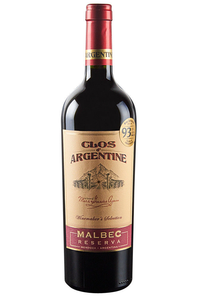 Clos d'Argentine Winemaker's Selection Reserva Malbec (Mendoza)