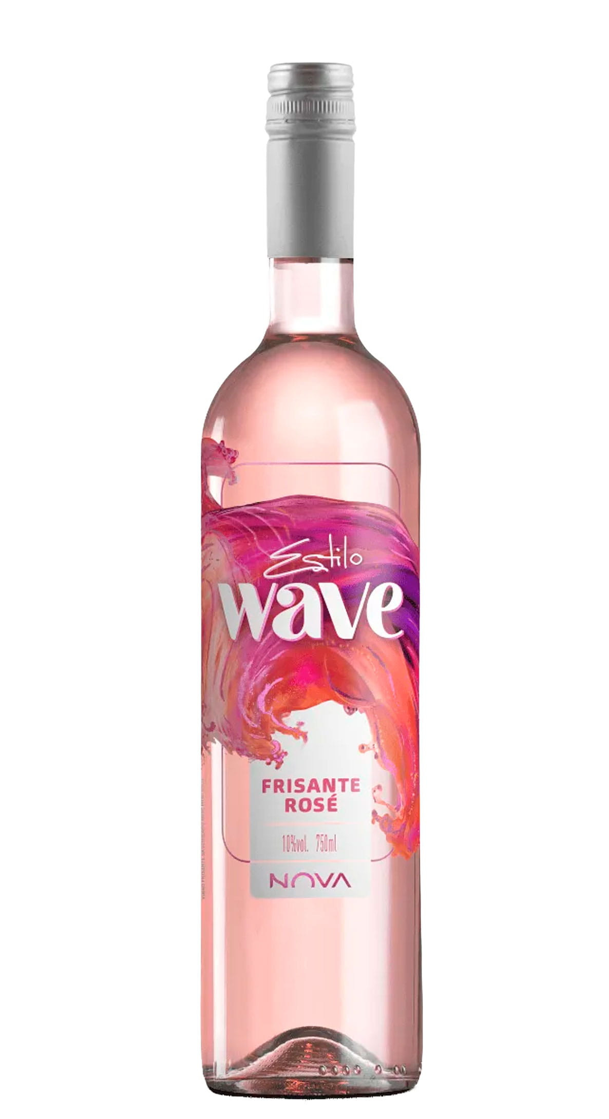 Nova Aliança Estilo Wave Rosé