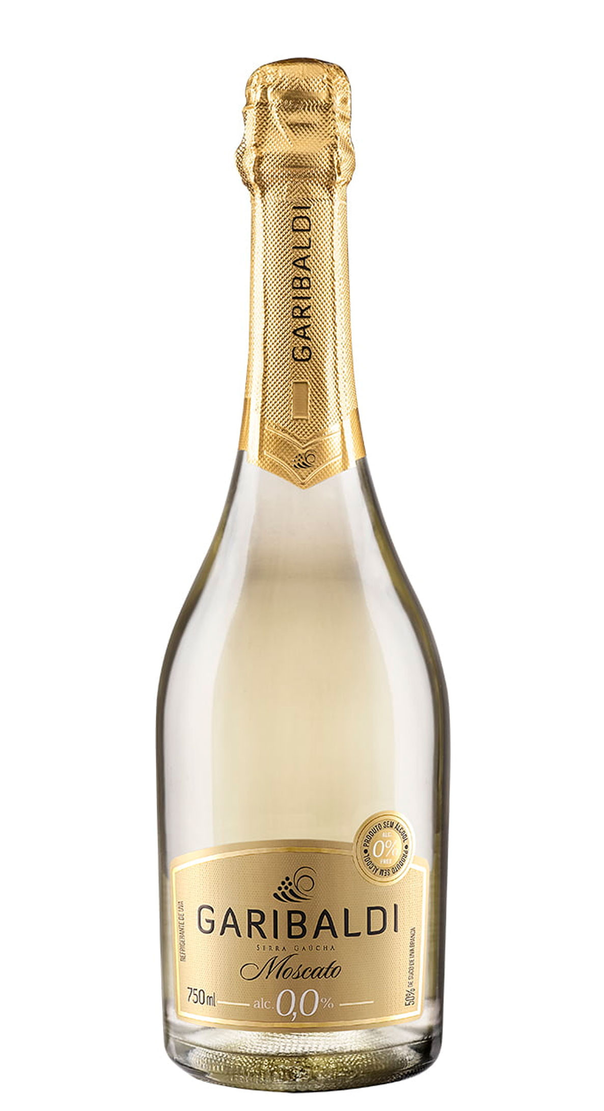 Garibaldi Moscato Rosé Sem Álcool