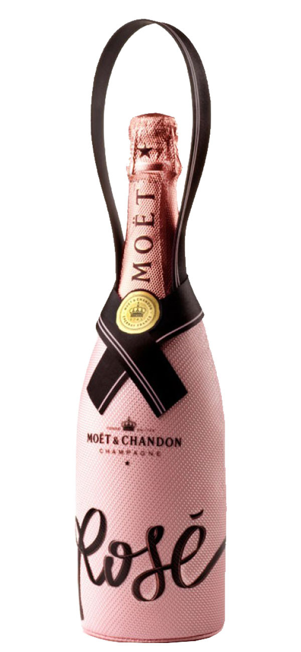 Moët Rose Black Tie Suit