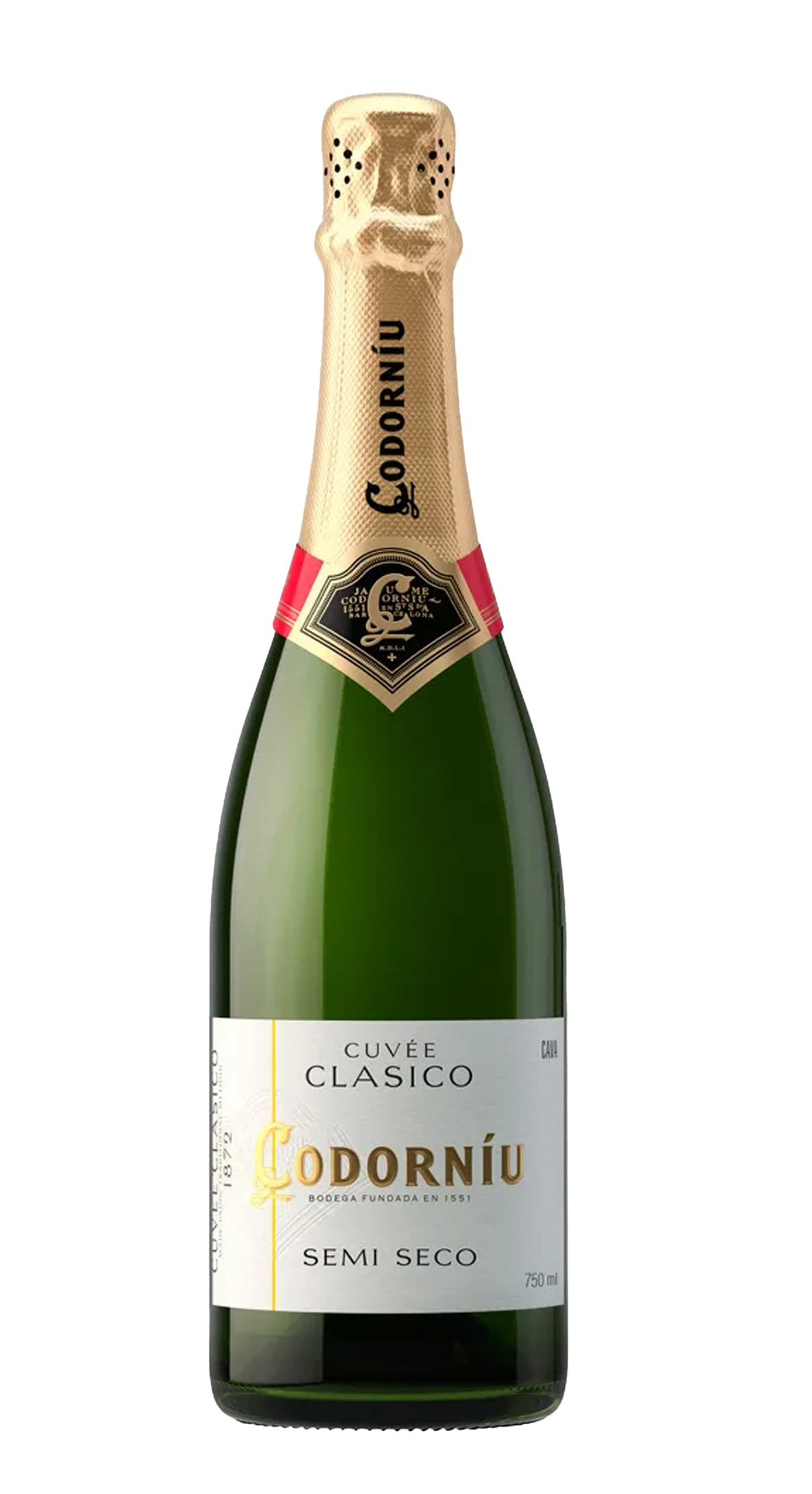 Cava Codorníu Semi Sec Clasico