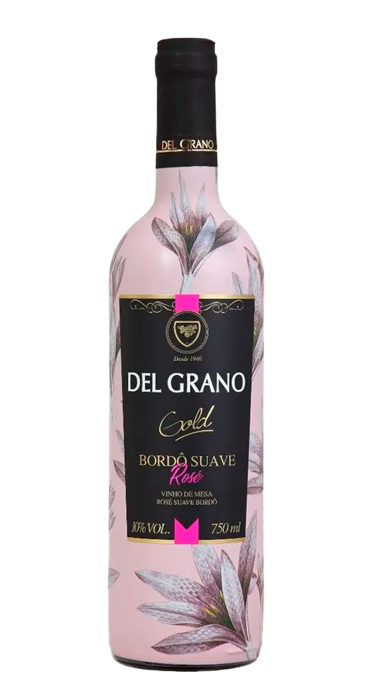 Del Grano Gold Rose Suave Bordô