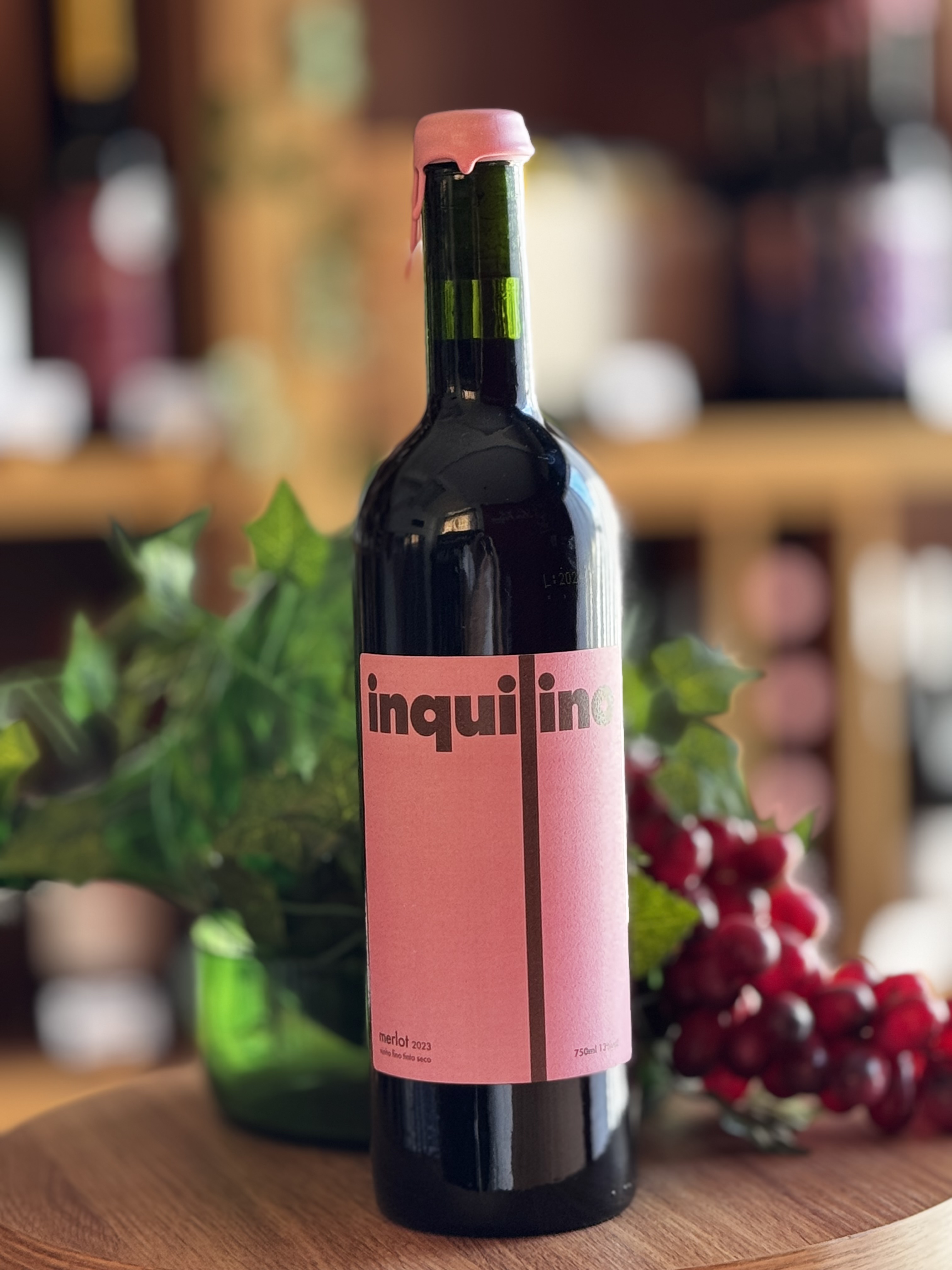 Vinho Fino Merlot - Inquilino