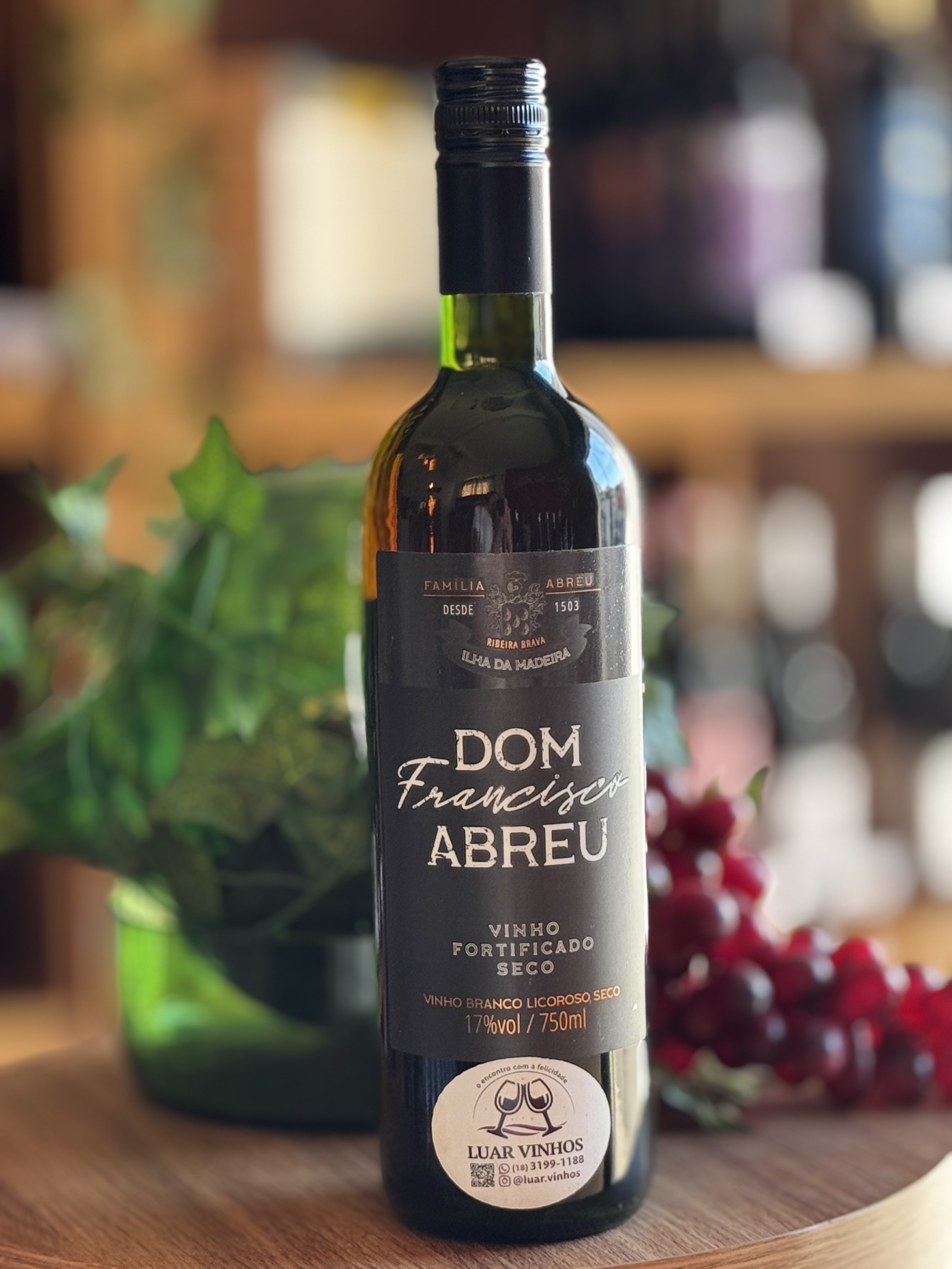 Vinho Fortificado Branco Seco - Don Francisco Abreu