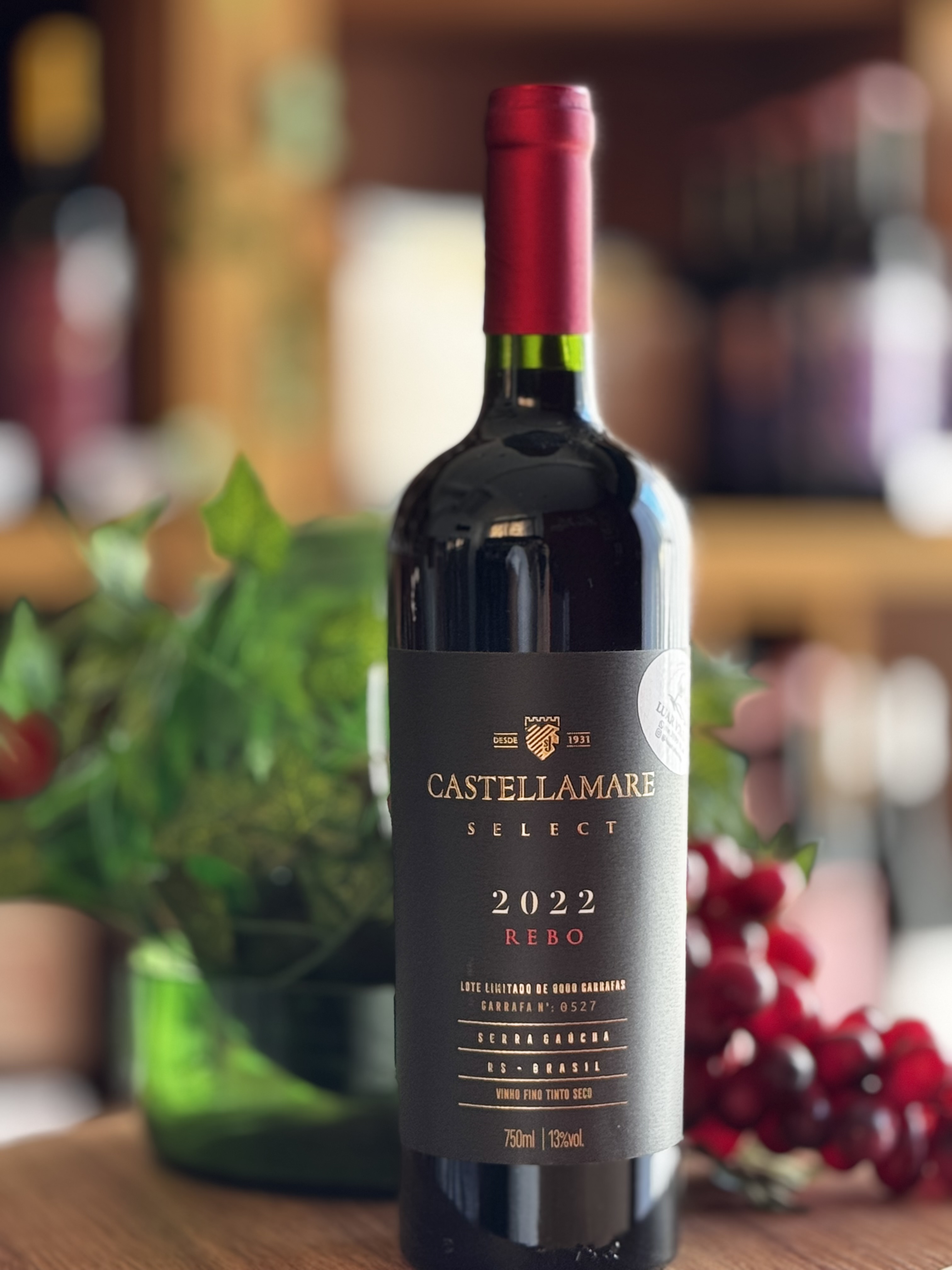 Vinho Fino Tinto Rebo - Castellamare