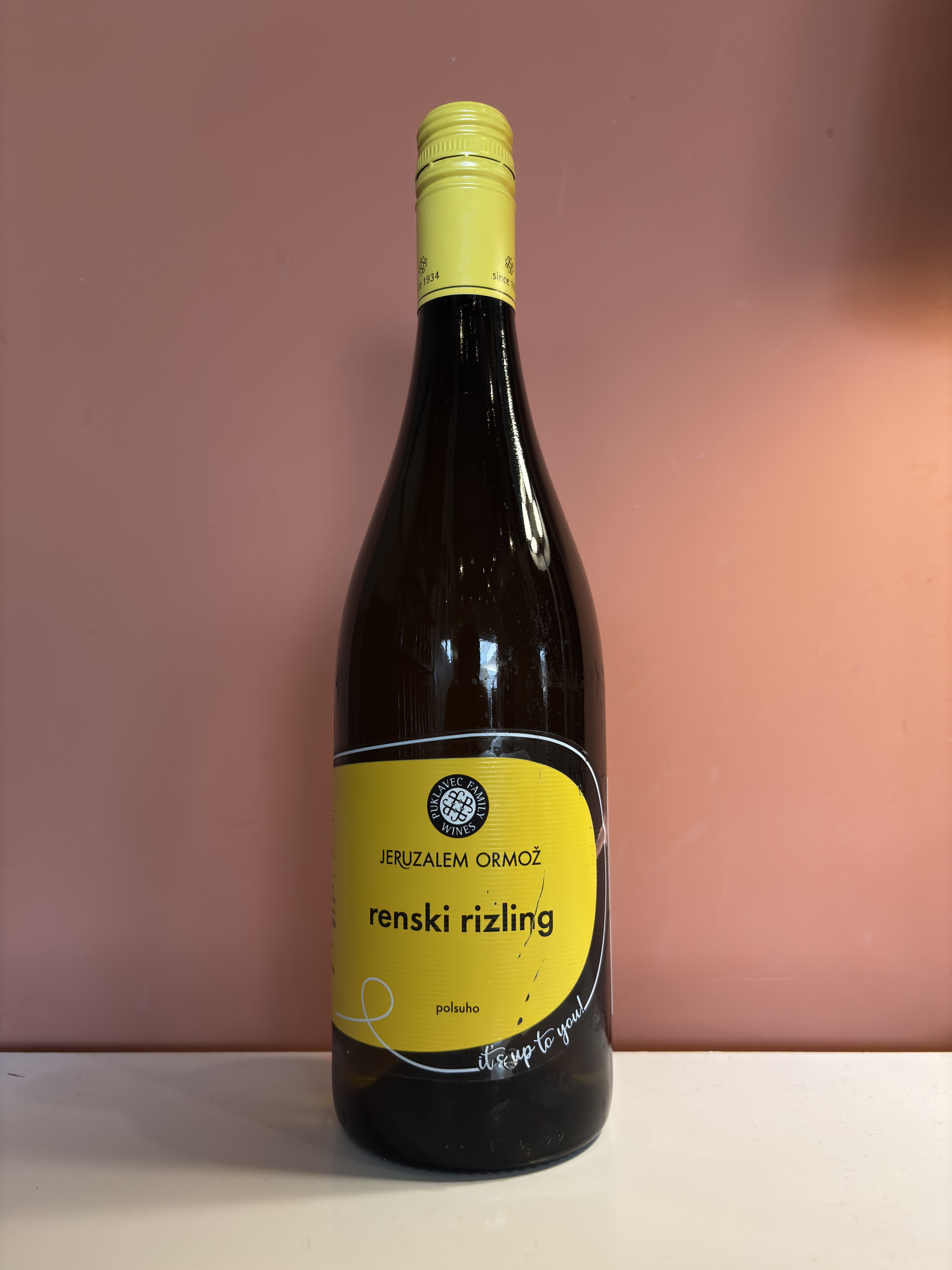 PUKLAVEC JERUSALEM ORMOZ RHINE RIESLING