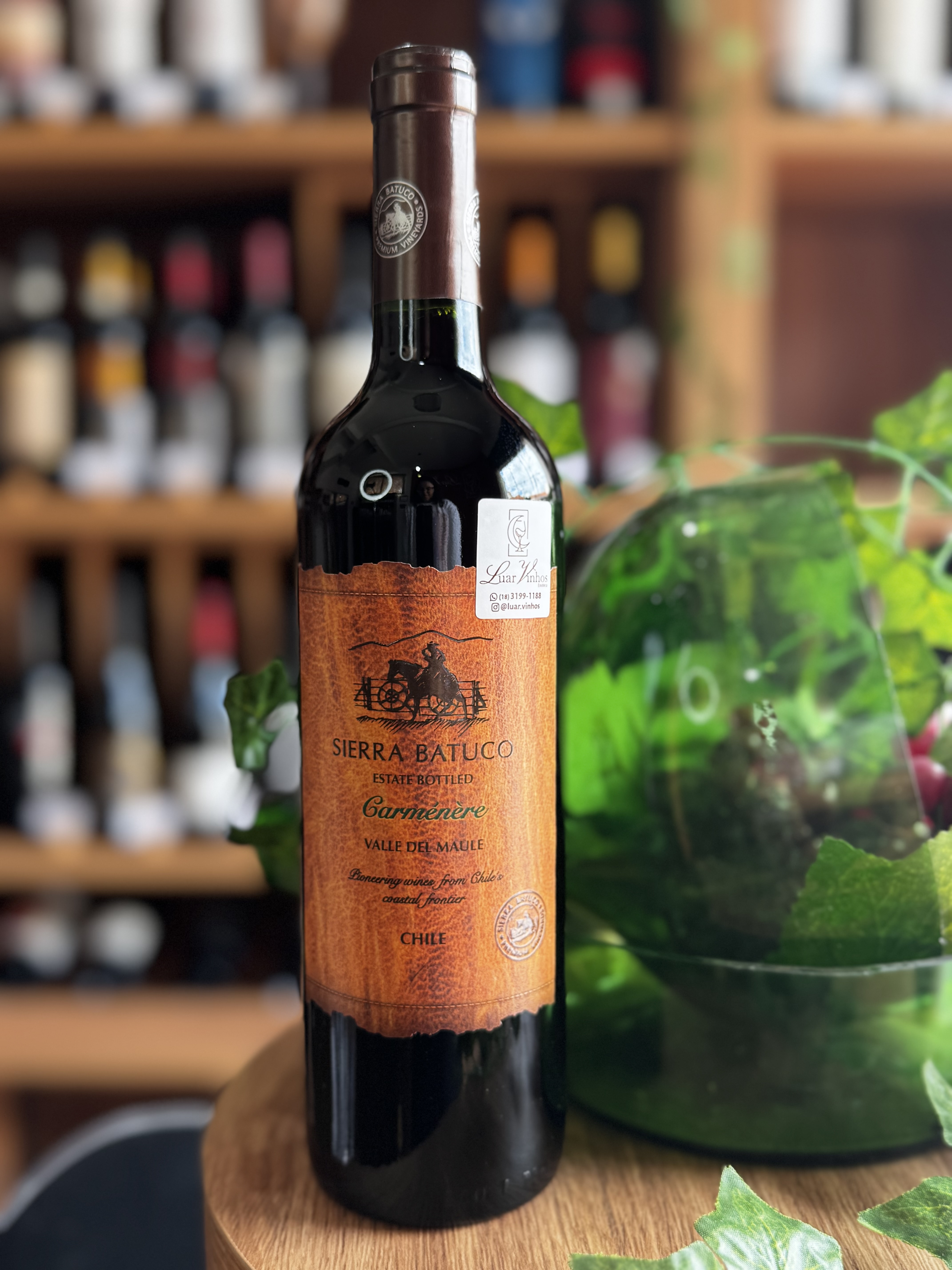Vinho Fino Tinto Sierra Batuco Carmenere