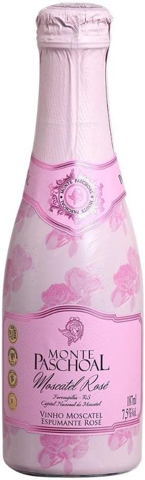 Espumante Moscatel Rosé Monte Paschoal 187ml