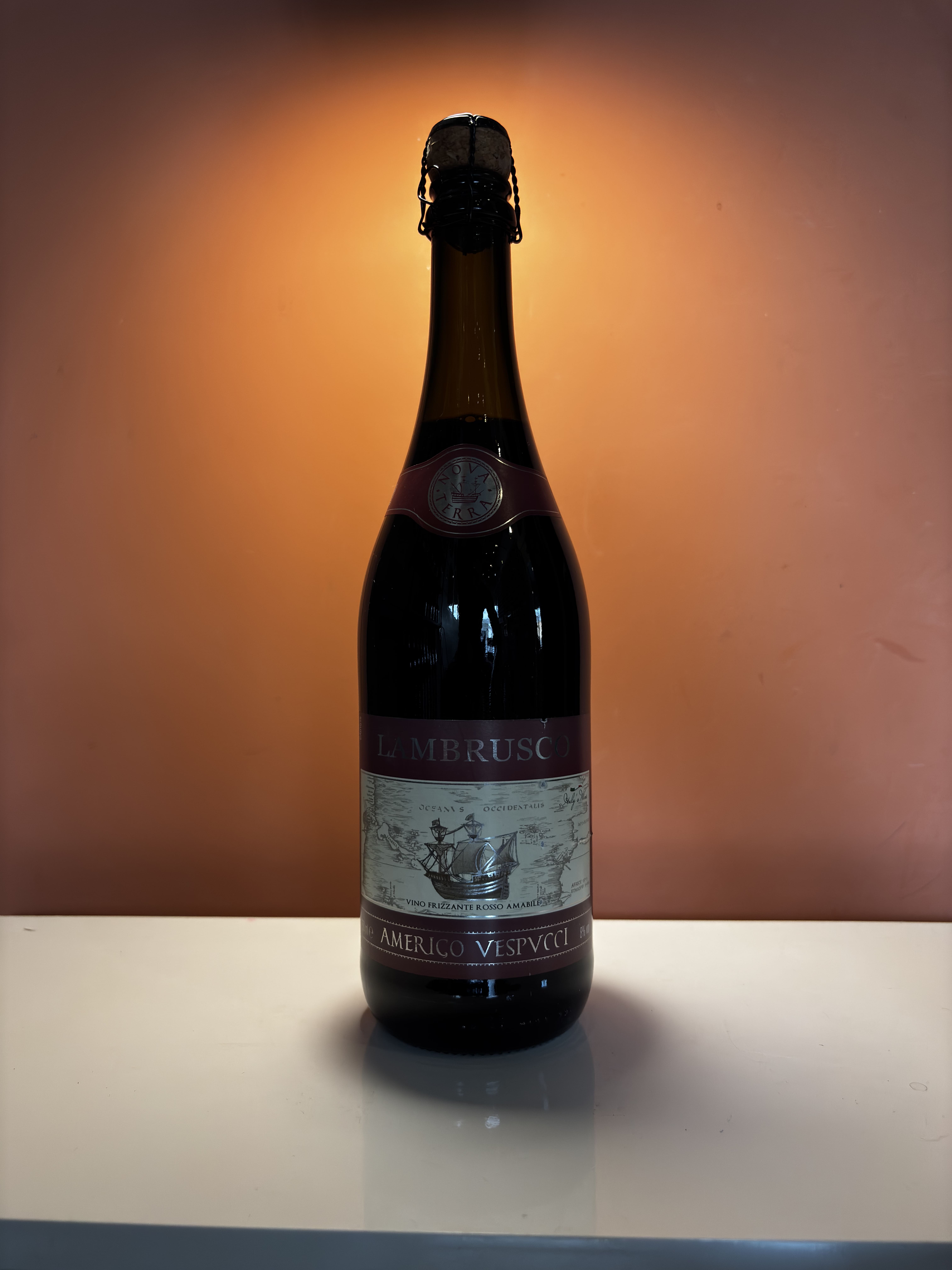Gocce Lambrusco dell'Emilia IGT Rosso Amerigo Vespucci