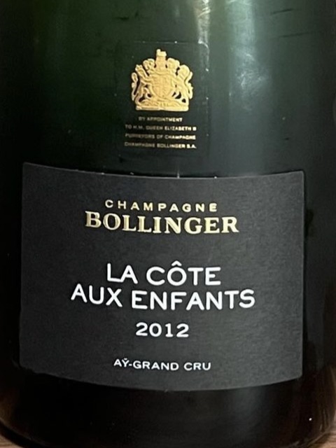 La Côte Aux Enfants Champagne Grand Cru 'Aÿ'