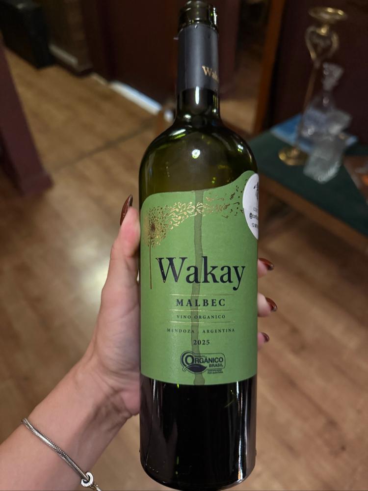 Garrafa de Wakay Malbec