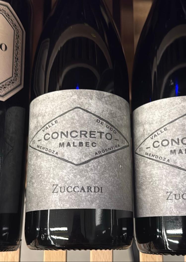 Garrafa de Malbec Concreto