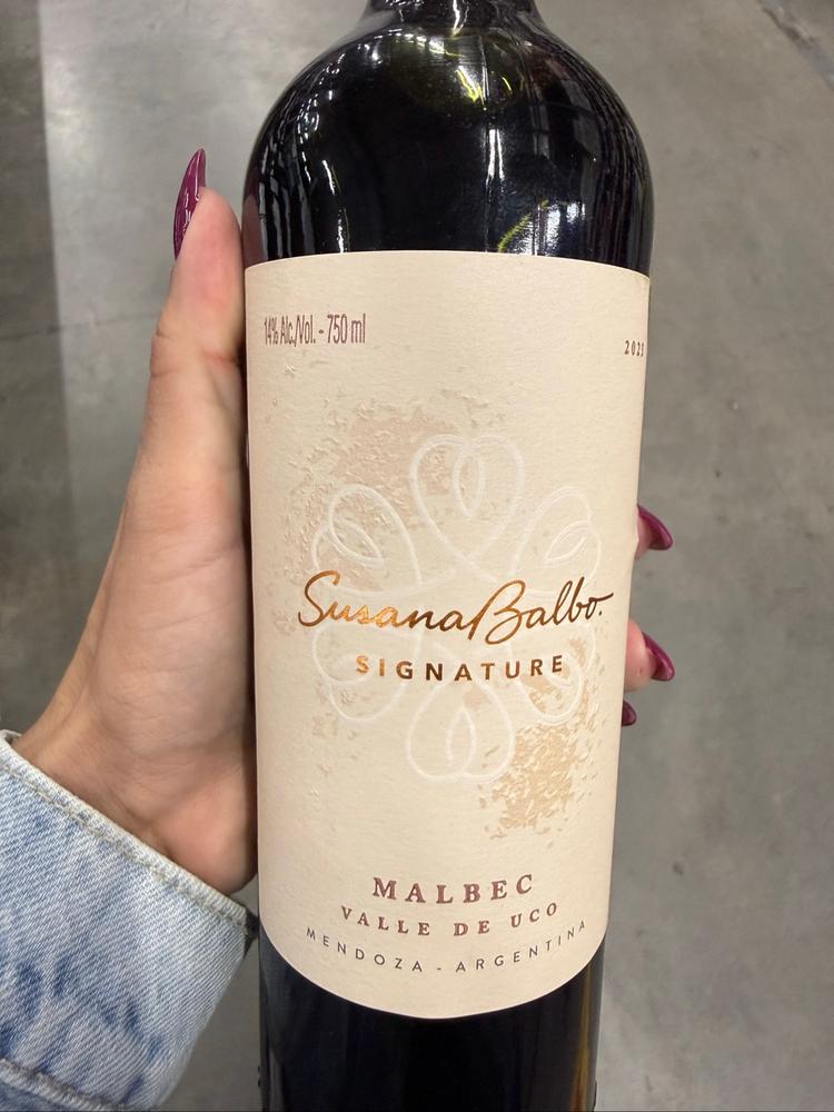 Garrafa de Signature Malbec